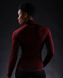 Megmeister Thermal Jersey DWR Coating Burgundy - Maat XL