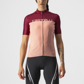 Castelli Velocissima Jersey Blush Bordeaux