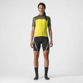 Castelli Velocissima Jersey Sulphur Military Green