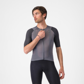 Castelli Aero Race 8s Jersey Smoky Gray