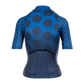 Bioracer Epic Jersey Women Polka Dot Navy - Maat XS