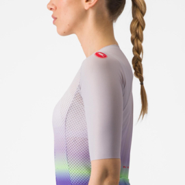 Castelli Climber's 4.0 W Jersey Purple Mist Green