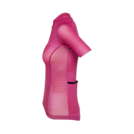 Bioracer Vesper Jersey Warp Pink - Maat XS