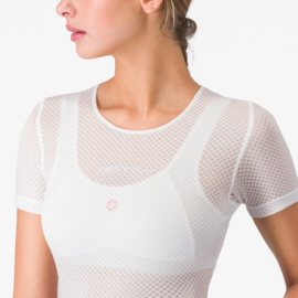 Castelli Pro Mesh W Short Sleeve White