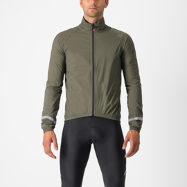 Castelli Emergency 2 Rain Jacket Military Green