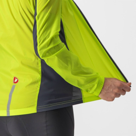 Castelli Squadra Stretch W Jacket Electric Lime