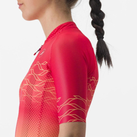 Castelli Climber's 2.0 W Jersey Hibiscus Soft Orange