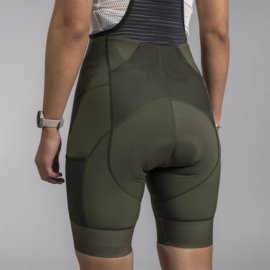 Bioracer Icon Gravel Women Bibshort Olive