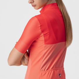 Castelli Velocissima Jersey Coral Flash Brilliant Pink