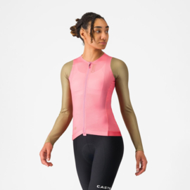 Castelli Corretto W Long Sleeve Jersey Rosa Giro Elmwood