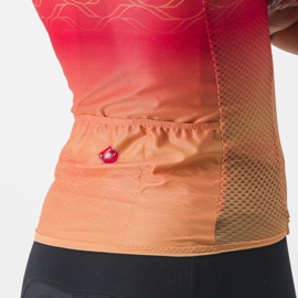 Castelli Climber's 2.0 W Jersey Hibiscus Soft Orange