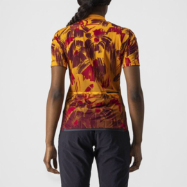 Castelli Unltd Sentiero Jersey Golden Orange Barbaresco Red