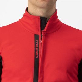 Castelli Entrata Jacket Red Black