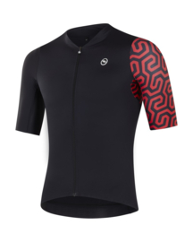 MB Wear Lux Evo Jersey Zwart/Rood