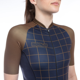 Bioracer Vesper Jersey Moon Ride Navy/Brown