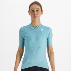 Sportful Flare Jersey Dames Juniper Blue - Maat XL