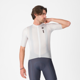 Castelli Drittone Logo Jersey White/Black
