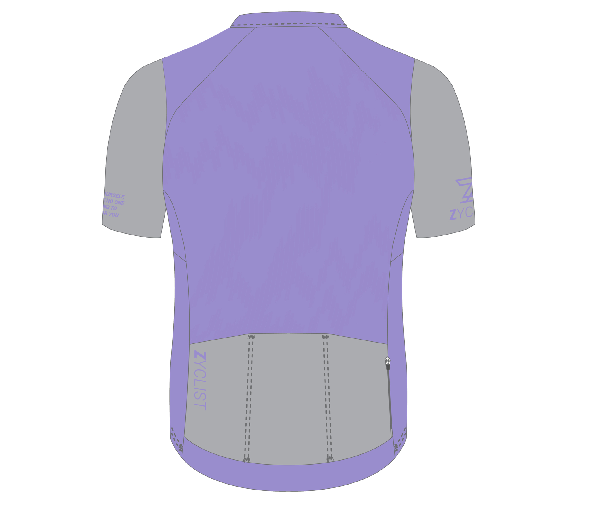 .Zyclist Elite Aero Jersey Purple/Grey