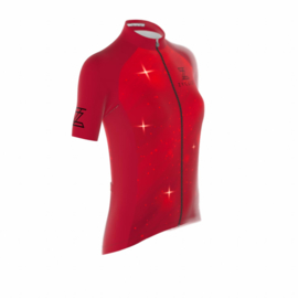 .Zyclist Strade Jersey Space Red - Maat XL