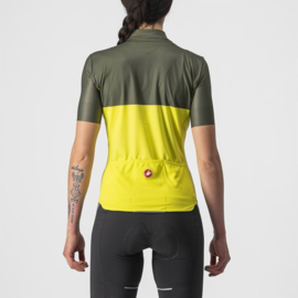 Castelli Velocissima Jersey Sulphur Military Green