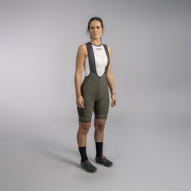 Bioracer Icon Gravel Women Bibshort Olive