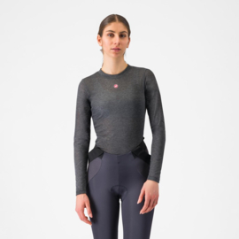 Castelli Medio Base Layer W Long Sleeve Melange Gray
