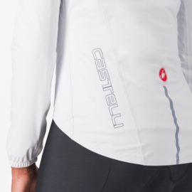 Castelli Emergency 3 W Rain Jacket White