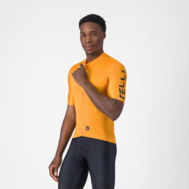 Castelli Entrata Apex Jersey Vivid Orange