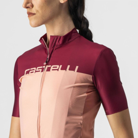 Castelli Velocissima Jersey Blush Bordeaux