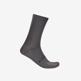 Castelli Espresso 18 Sock Smoky Gray