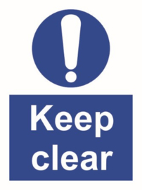 Keep clear