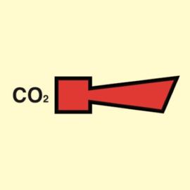 Carbon dioxide fire horn axe