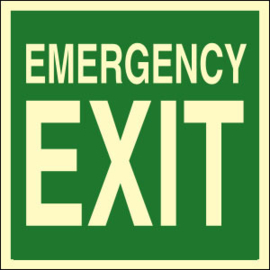 Imo sign emergency exit
