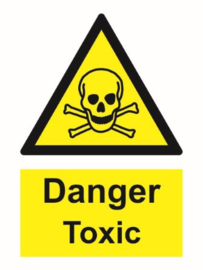 Warning danger toxic