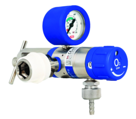 Reduceer met flowmeter 0-25 L/m GCE MEDISELECT® II