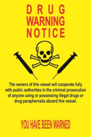 Drugs warning notice