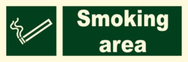 Smoking area