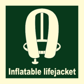 Inflatable lifejacket