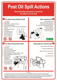 Post oil spill actions