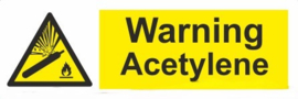 Warning Acetylene