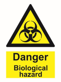 Warning biological hazard