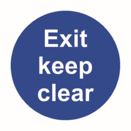 Exit keep clear