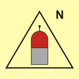 Imo sign remote release station for nitrogen