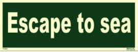 Escape to sea