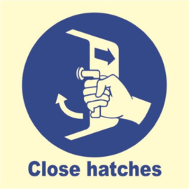 Close hatches