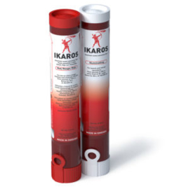 Ikaros parachute Rockets red