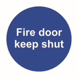 Fire door keep shut