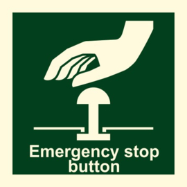 Emergency stop button