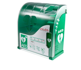 cabinet for defibrillator AIVIA 100 with  siren