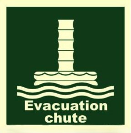 Evacuation chute